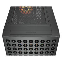 Midi COUGAR Airface ECO, ARGB, Schwarz