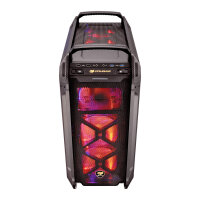 Full-Tower COUGAR Gehäuse Panzer Max-G, Schwarz