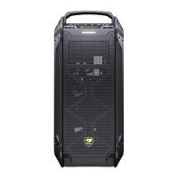 Full-Tower COUGAR Gehäuse Panzer Max-G, Schwarz