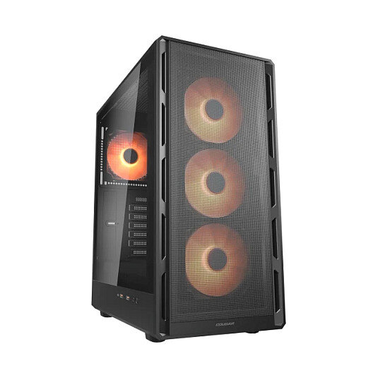 Midi COUGAR Airface Pure PRO, ARGB, Schwarz