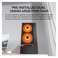 Midi COUGAR CFV235, ARGB, Mesh, Schwarz