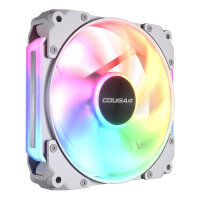 120mm COUGAR Gehäuse Lüfter Apolar 120 ARGB, Weiß, 3er-Pack