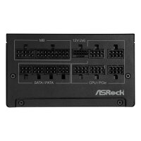 1000W ASRock Steel Legend SL-1000G 1000W ATX 80+ Gold black retail