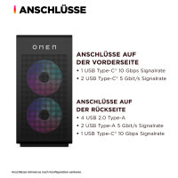 HP 35L Gaming Desktop GT16-0192ng(schwarz, ohne Betriebssystem)
