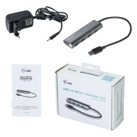 D I-TEC USB 3.0 Metal Charging HUB [4x USB Ladeport]