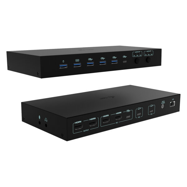 D I-TEC USB-C KVM DOCKING STATION
