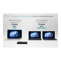 D I-TEC USB-C KVM DOCKING STATION