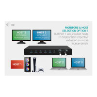 D I-TEC USB-C KVM DOCKING STATION