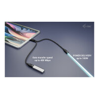 D I-TEC USB-C SPLITTER AUDIO/DATA