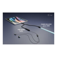 D I-TEC USB-C SPLITTER AUDIO/DATA