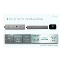 D I-TEC USB-C CHARGE HUB 5 PORTS