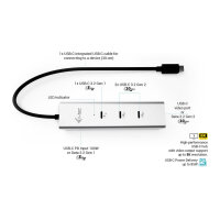 D I-TEC USB-C CHARGE HUB 5 PORTS
