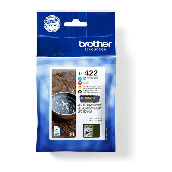 Brother Tinte LC422VAL 4er Multipack