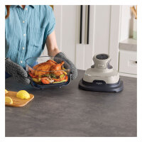 Ninja FN101EUST CRISPi 4-in-1 Tragbare Glas-Heißluftfritteuse Stone