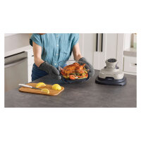 Ninja FN101EUST CRISPi 4-in-1 Tragbare Glas-Heißluftfritteuse Stone