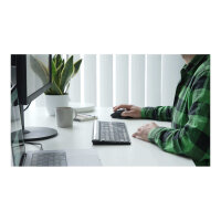 TARGUS EcoSmart antimicrobial hintergrundbeleuchtet - kabellos - Bluetooth 5.0 - QWERTY - Nordisch