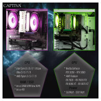 Captiva PC Advanced Gaming R92-912 R7-5700X 32GB/1TB SSD RTX 5060 Win 11