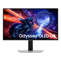 68,0cm/27" (2560x1440) Samsung Odyssey G6 G60SF S27FG602SU 16:9 WQHD OLED 0,03ms 500Hz DisplayPort HDMI USB VESA HDR FreeSync G-Sync Pivot Sr