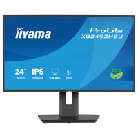 60,5cm/23,8" (1920x1080) iiyama ProLite XB2492HSU-B1 16:9 FHD IPS 3ms 120Hz HDMI DisplayPort USB VESA Speaker Black