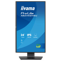 60,5cm/23,8" (1920x1080) iiyama ProLite XB2492HSU-B1 16:9 FHD IPS 3ms 120Hz HDMI DisplayPort USB VESA Speaker Black