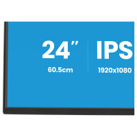 60,5cm/23,8" (1920x1080) iiyama ProLite XB2492HSU-B1 16:9 FHD IPS 3ms 120Hz HDMI DisplayPort USB VESA Speaker Black
