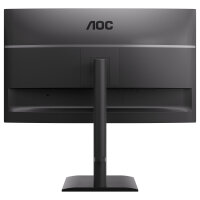 AOC U27E4CV - 27 Zoll Ultra HD, Lautsprecher, (3840x2160, 60 Hz, 2x HDMI 2.0, DisplayPort 1.4, USB-C (90W PD), RJ45, USB Hub) schwarz