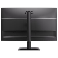 AOC U27E4CV - 27 Zoll Ultra HD, Lautsprecher, (3840x2160, 60 Hz, 2x HDMI 2.0, DisplayPort 1.4, USB-C (90W PD), RJ45, USB Hub) schwarz