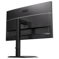 AOC U27E4CV - 27 Zoll Ultra HD, Lautsprecher, (3840x2160, 60 Hz, 2x HDMI 2.0, DisplayPort 1.4, USB-C (90W PD), RJ45, USB Hub) schwarz