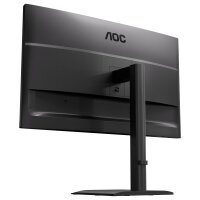 AOC U27E4CV - 27 Zoll Ultra HD, Lautsprecher, (3840x2160, 60 Hz, 2x HDMI 2.0, DisplayPort 1.4, USB-C (90W PD), RJ45, USB Hub) schwarz