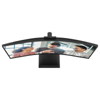 86,4cm/34" (3440x1440) AOC CU34E4CW 21:9 VA 4ms 120Hz Curved HDMI DisplayPort USB-C RJ45 VESA Speaker Webcam HDR10 KVM Black