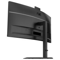 86,4cm/34" (3440x1440) AOC CU34E4CW 21:9 VA 4ms 120Hz Curved HDMI DisplayPort USB-C RJ45 VESA Speaker Webcam HDR10 KVM Black