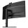 86,4cm/34" (3440x1440) AOC CU34E4CW 21:9 VA 4ms 120Hz Curved HDMI DisplayPort USB-C RJ45 VESA Speaker Webcam HDR10 KVM Black