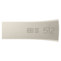 STICK 512GB Samsung BAR Plus Champagne Silver USB 3.1 retail