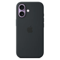 Silikon Case iPhone 17 mit MagSafe (schwarz)