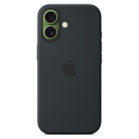 Silikon Case iPhone 17 mit MagSafe (schwarz)