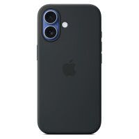 Silikon Case iPhone 17 mit MagSafe (schwarz)