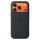 Silikon Case iPhone 17 Pro mit MagSafe (schwarz)