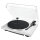 Audio Technica AT-LP70XBTWS (wei/silber, Integrierter Phono-Vorverstrker, Bluetooth, Vollautomat, Riemenantrieb)