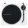 Audio Technica AT-LP70XBTWS (wei/silber, Integrierter Phono-Vorverstrker, Bluetooth, Vollautomat, Riemenantrieb)