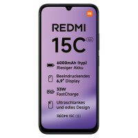 Xiaomi Redmi 15C 5G Dual Sim 4RAM 128GB midnight black