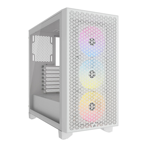 Corsair 3000D RGB Airflow weiß Midi Tower ATX Gaming Gehäuse