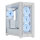 Corsair iCUE 5000X RGB QL Edition Mid-Tower ATX Gaming Gehäuse weiß