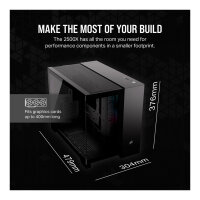 Corsair 2500X RGB schwarz Midi Tower mATX Gaming Gehäuse