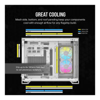 Corsair 2500X RGB weiß Midi Tower mATX Gaming Gehäuse