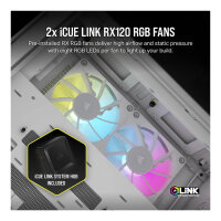 Corsair 2500X RGB weiß Midi Tower mATX Gaming Gehäuse
