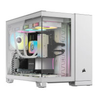 Corsair 2500X RGB weiß Midi Tower mATX Gaming Gehäuse