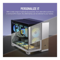 Corsair 2500X RGB weiß Midi Tower mATX Gaming Gehäuse