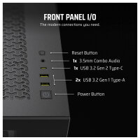 Corsair 3500X schwarz Midi Tower ATX Gaming Gehäuse