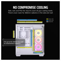 Corsair 3500X LINK RGB weiß Midi Tower ATX Gaming Gehäuse