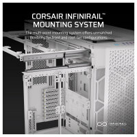 CORSAIR Super-Tower 9000D iCUE LINK AIRFLOW TP (White) (Speditionsversand)